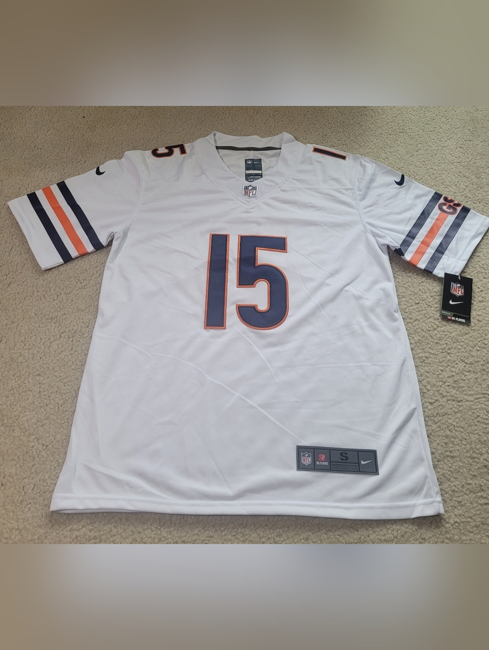 Chicago Bears Rome Odunze #15 Stitched NFL Jersey Men S